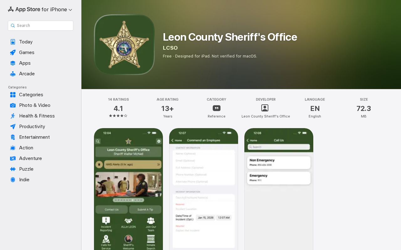 LCSO Connect Leon County daily booking and inmate search tools
